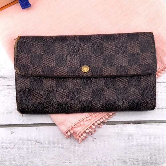 Louis Vuitton Handbags - AUTHENTIC LOUIS VUITTON Monogram Porte-Monnaie Billets Tresor Wallet.